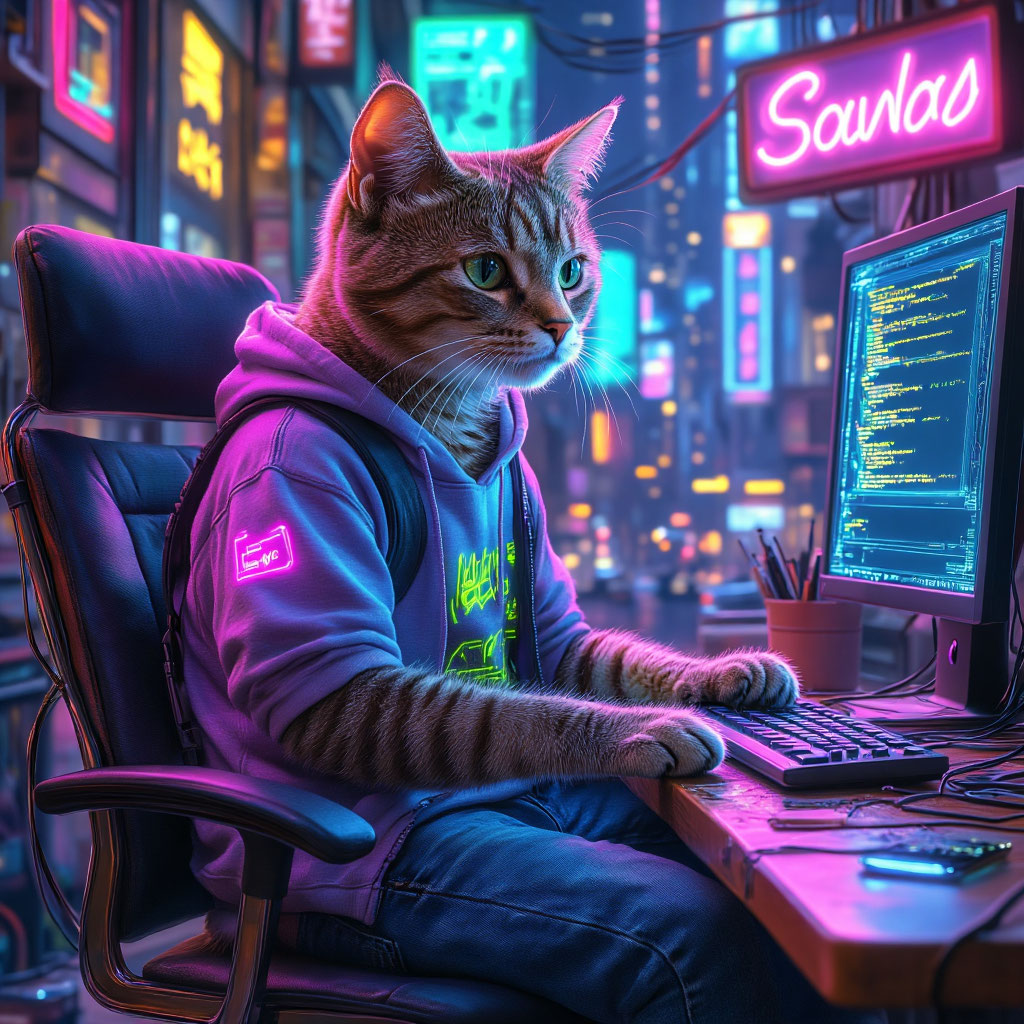 Кот программист 2